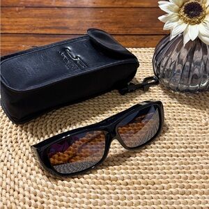 Jonathan Paul Fitovers Black Sunglasses with Case